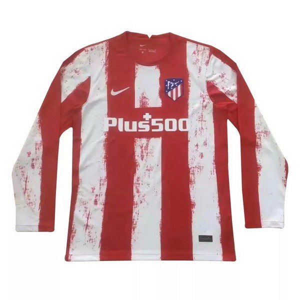 Tailandia Camiseta Atlético Madrid ML 1st 2021-2022 Rojo